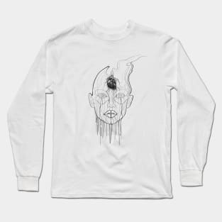 Mindless: inktober Long Sleeve T-Shirt